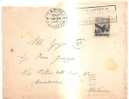 51393)lettera Con 10£ Democratica  + Annullo - Storia Postale