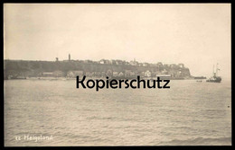 ALTE POSTKARTE HELGOLAND PANORAMA INSEL VOR ZERSTÖRUNG LEUCHTTURM Lighthous Phare Ansichtskarte AK Cpa Postcard - Helgoland