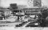 11460   Italia  Roma  Colosseo  E Arco Di Tito  VG  1905 - Colosseum