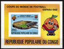 CONGO  BF 24  * *   NON DENTELE  CARTONNE Cup 1982  Football  Soccer  Fussball - 1982 – Spain