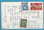 A-217  JUGOSLAVIA JUGOSLAWIEN CROAZIA  PORTO POSTAGE SCHWEIZ PER ZAGREB INTERESSANTE - Storia Postale