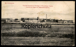 ALTE POSTKARTE WITTENBERGE ANSICHT DER SINGER CIE NÄHMASCHINENFABRIK Vue Des Usines De La Cie Singer Fabrik Factory Cpa - Wittenberge