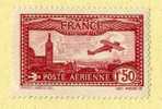 AVION SURVOLANT MARSEILLE  1930   N° 5   Y & T   -  AVEC  TRACE DE CHARNIERE - 1927-1959 Mint/hinged