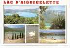 LAC D´ AIGUEBELETTE   -   ** 5 VUES  DU LAC **   -   Editeur : CELLARD De Bron   N° SA 6834 - Aiguebelle