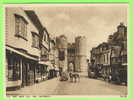 CANTERBURY - THE WEST GATE (A.D. 1380 ) - ANIMATED OLD CARS - PUB. WALTER SCOTT - - Canterbury