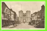 CANTERBURY - WEST GATE - ANIMATED VERY OLD CARS - THE GAINSBOROUGH SERIES REAL PHOTO - - Canterbury