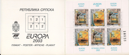 2003 BOSNIA REPUBLIKA SRPSKA BOOKLET Mi. MH 6   ** MNH  Europa - 2003