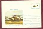 Average Helicopter Combat Air Assault. ROMANIA Postal Stationery Cover 1996. - Helicopters