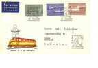 Luftpost Sonderbrief  "100 Jahre Bahn In Helsinki"  In Die Schweiz       1962 - FDC