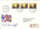 R-FDC  "Nordia"  In Die Schweiz     1966 - FDC