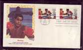 USA  FDC  JO 1984   Boxe - Boxing