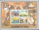 OMAN -  VOYAGE DE SINDBAD  - 1981. .- Mi.Bl. 1 - MNH ** - Omán