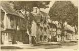 Britain United Kingdom - Old Houses At Burford - Old Postcard [P1797] - Other & Unclassified