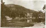 Britain United Kingdom - Trossachs Hotel And Loch Achray - Old Real Photo Postcard [P1799] - Stirlingshire