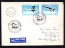 Zeppelins  "ITALIA" OF NORTH POLE ANTARCTICA! PMK 1979 Black Very Rare, ROMANIA. - Zeppelin