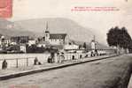 01 SEYSSEL - Avenue De La Gare Et Vue Générale De Seyssel - Seyssel