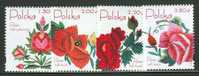 POLAND 2005  ROSES MNH - Rozen