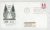 USA FDC 8-12-1973 FLAG Postal Rate Increase With Cachet - 1971-1980