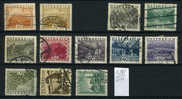 1929  - AUSTRIA - ÖSTERREICH - - Mi. Nr.  498/511 Manca 500 USed - Gebraucht