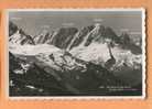 J602 Bel-Oiseau Sur Finhaut, Vue Sur Aiguille VErte Et Aiguille Du Dru.Cachet Finhaut 1962 Vers Holland.Perrochet 8969 - Finhaut