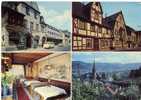 RHENS / RHEIN  -  HOTEL RESTAURANT ROTER OCHSE U GASTEHAUS  -  CPM MULTI VUES - Rhein-Hunsrück-Kreis