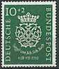 WEST GERMANY - 1949 SEBASTIAN BACH 10+2 - V1769 - Unused Stamps