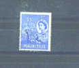 MAURITIUS -  1953 Elizabeth II 25c FU - Mauricio (...-1967)