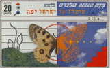 # ISRAEL 161 Beautiful Israel 20 Landis&gyr 07.97 -papillon,butterfly- Tres Bon Etat - Israël