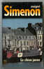 {07637} Simenon " Le Chien Jaune ", Presses Pocket N° 1330 , 1980   " En Baisse " - Simenon