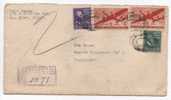 UNITED STATES - NEW YORK, Air Mail, Registered, 1946. - 2a. 1941-1960 Usati