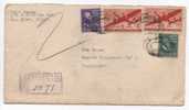 UNITED STATES - NEW YORK, Air Mail, Registered, 1946. - 2a. 1941-1960 Gebraucht