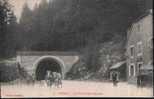 Delcampe - Dép. 88 - BUSSANG. CPA - Le Tunnel (Côté Alsacien). Animée. Humbert, Bussang N°35 - Bussang