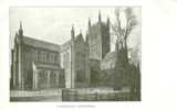 Britain United Kingdom - Worcester Cathedral - Early 1900s Postcard [P1822] - Otros & Sin Clasificación