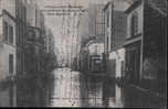 Dép. 92 - LEVALLOIS PERRET. Inondations De 1910. - Rue Marjolin. E M - Inondations