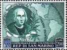 SAN MARINO 1952 COLOMBO L.100 MNH - Neufs