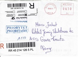Polen / Poland - Einschreiben / Registered Letter (T906) - Storia Postale