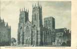 Britain United Kingdom - York Cathedral - Early 1900s Postcard [P1835] - York