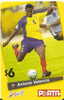 TARJETA DE ECUADOR DE AMIGO PORTA $6  ANTONIO VALENCIA (FUTBOL-FOOTBALL) - Equateur