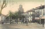 RARE CARTE POSTALE      TOULON  OLLIOLES   PLACE DE L EGLISE - Ollioules