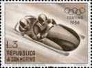 SAN MARINO 1955 GIOCHI OLIMPICI INVERNALI L.3 MNH - Ungebraucht