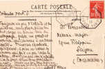 CARTE CACHET MARITIMEYOKOHAMA A MARSEILLE  CARTE DE CEYLAN POUR SAIGON - Maritime Post