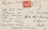 CARTE CACHET MARITIME   MARSEILLE A YOKOHAMA  1915  PLANTATION DE CAOUTCHOUC A SINGAPOUR - Schiffspost