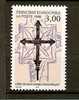 Andorre Français 1996, Croix De Sant Jaume D'Engordany - Unused Stamps