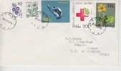 Pologne YT 3068 Obl Sur Lettre Pour Les USA : Plongeon Et Croix-Rouge - Plongeon