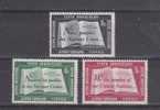 Nations Unies (New York) YT 35/7 ** : Charte - 1955 - Unused Stamps