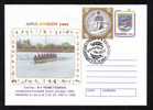 Romania 1999 Cover  Postal Stationery With  Rowing Aditional Postage Elisabeta Lipa  Cancell FDC 2004 . - Canoa