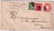 ETATS UNIS-ENTIER POSTAL COMPLEMENT D'AFFRANCHISSEMENT POUR LA FRANCE 19-1-1903. - 1901-20