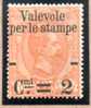 ITALIE : TP N° 50 * - Mint/hinged