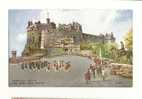 Cp, Ecosse, Edinburgh Castle, And Earl Haig Statue - Midlothian/ Edinburgh