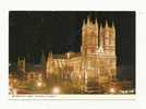 Cp, Angleterre, Londres, Westminster Abbey, Floodlit, Voyagée 1981 - Westminster Abbey